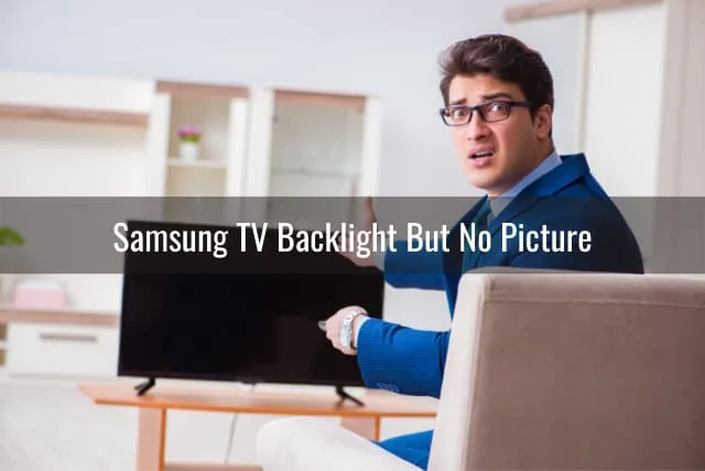 Frustrated man while watching tv