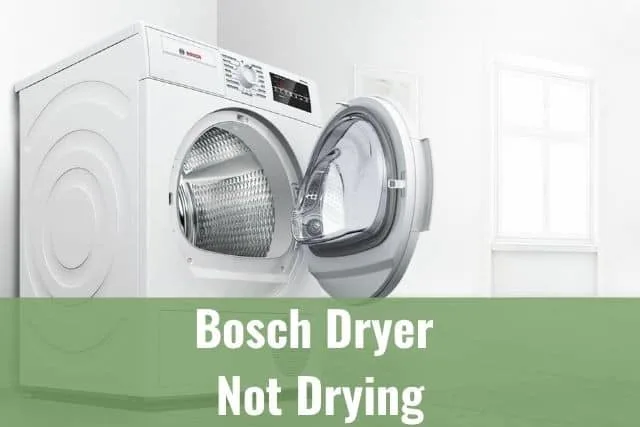 Dryer machine door open