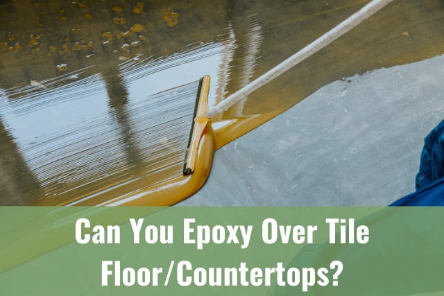 Epoxy Over Tile Floor Countertops, Epoxy Countertops Over Tile