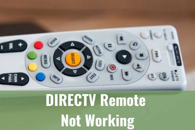 Replace Directv Remote 