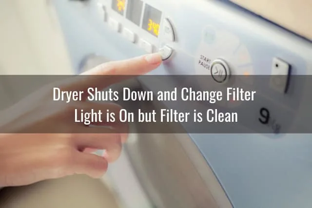 Woman adjusting the dryer