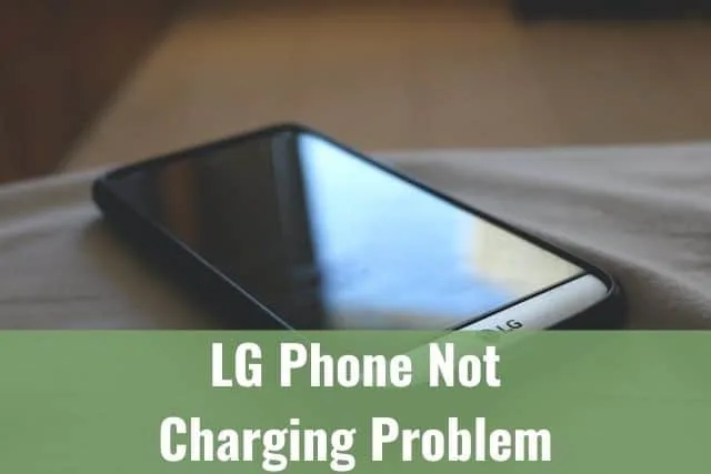 LG PHone on table