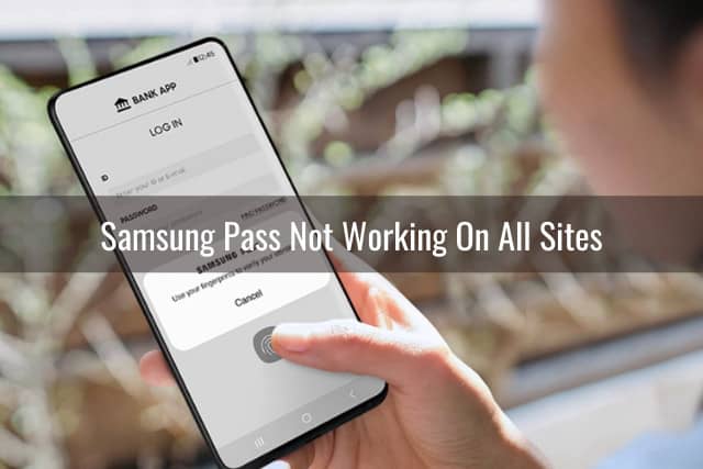 Samsung Pass Not Working - Ready To DIY