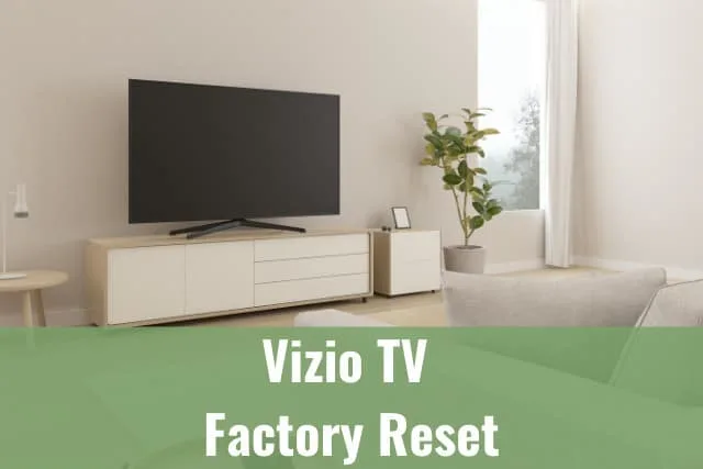 Flatscreen tv in the living room
