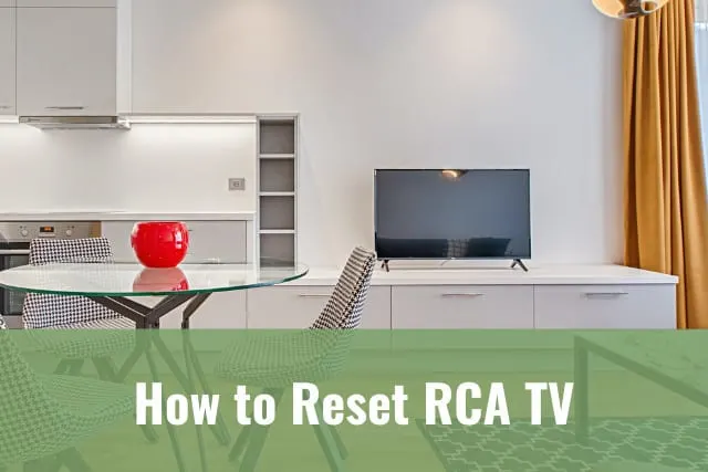 Flatscreen tv in the living room