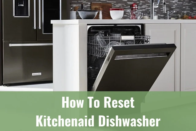 dishwasher with plates and utensils