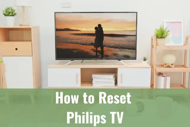 Flatscreen tv in the living room