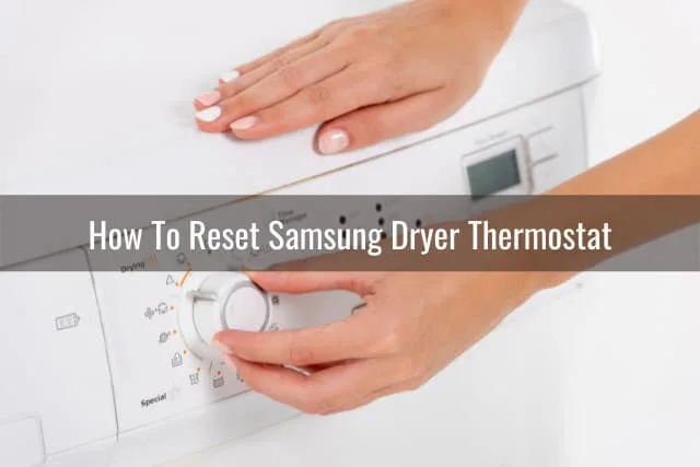 Adjusting the dryer