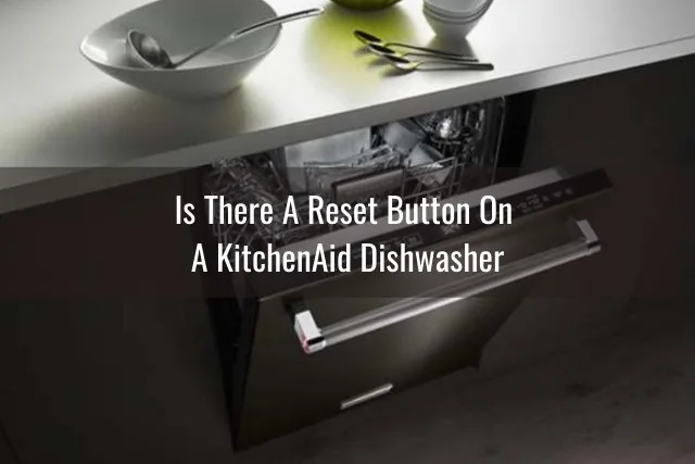 dishwasher with plates and utensils