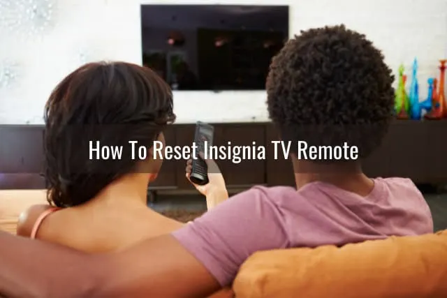 Couple watching TV