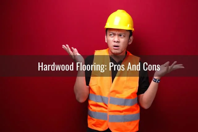 Man worker confused