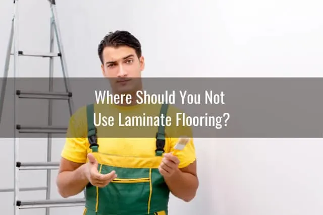 Man thinking while sitting on the floor