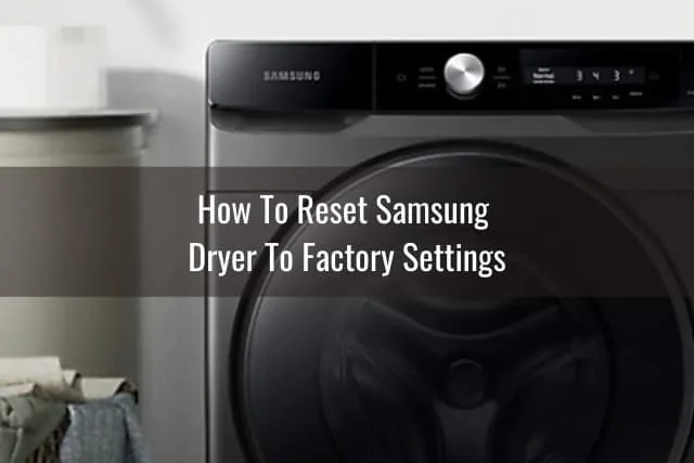 black samsung dryer