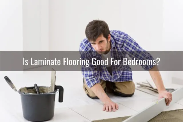 Man fixing the floor