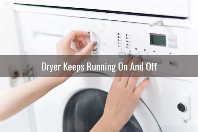 Adjusting the dryer