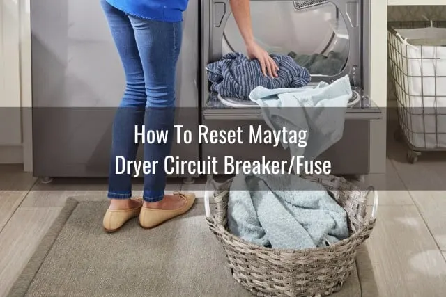putting clothes inside the dryer