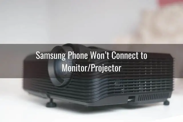 Projector in office