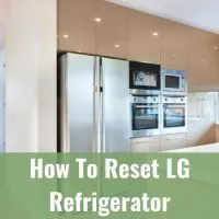 Refrigerator in the kitchen