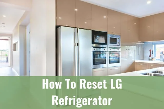 Refrigerator in the kitchen