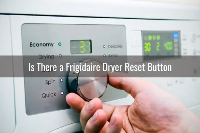 Adjusting the dryer