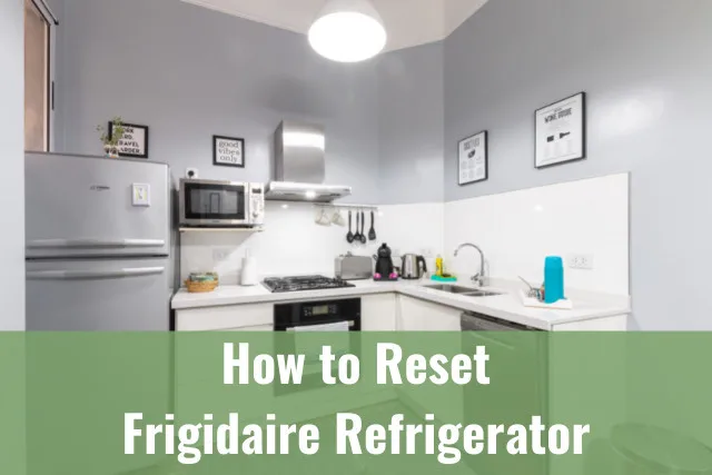 Refrigerator in the kitchen