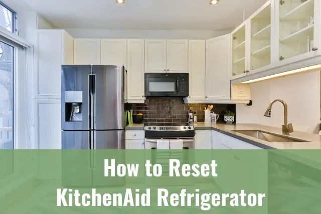 Refrigerator in the kitchen