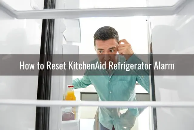 Man checking the refrigerator