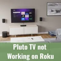 Flatscreen tv in the living room