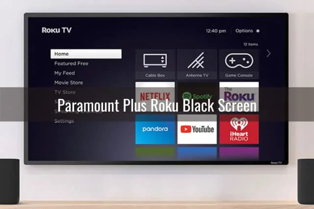 Flatscreen tv in the living room