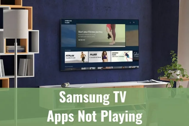 Flatscreen tv in the living room
