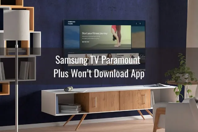 Flatscreen tv in the living room