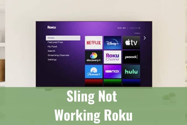 sling not working on roku