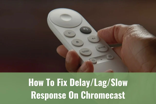 holding a white remote