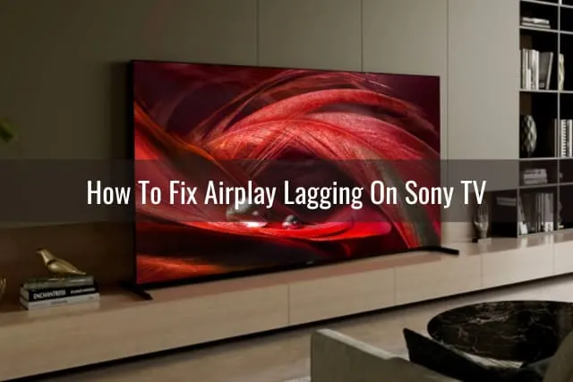 Flatscreen tv in the living room