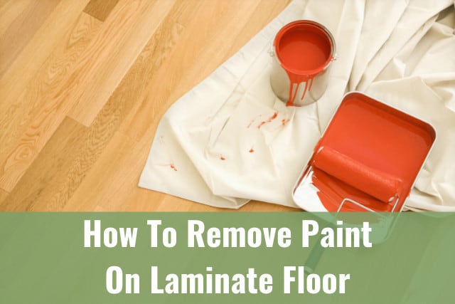 How To Remove Paint On Laminate Floor - Ready To DIY