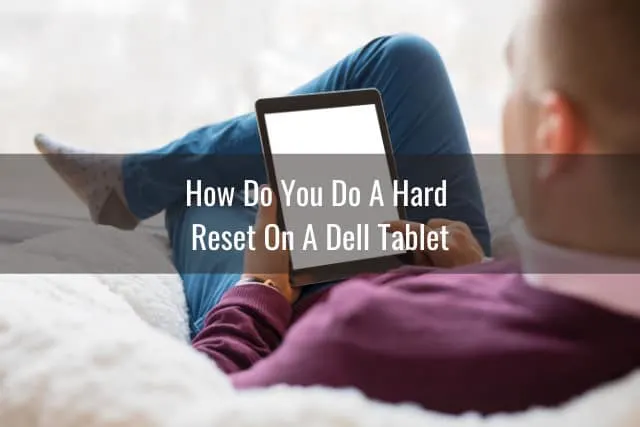 Using black tablet