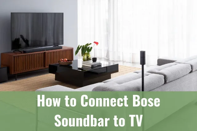 Flatscreen tv in the living room