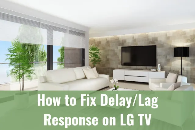 Flatscreen tv in the living room