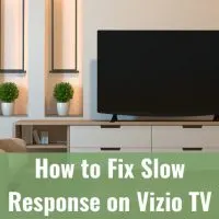 Flatscreen tv in the living room