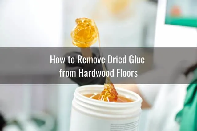 Glue for the hardwood floor