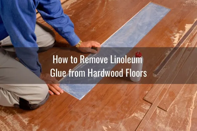 Glue for the hardwood floor