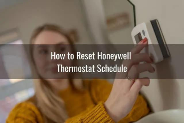 White Thermostat on the wall
