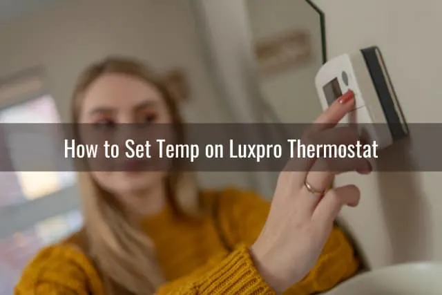 Adjusting the thermostat cooling