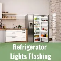 Refrigerator in the kitchen