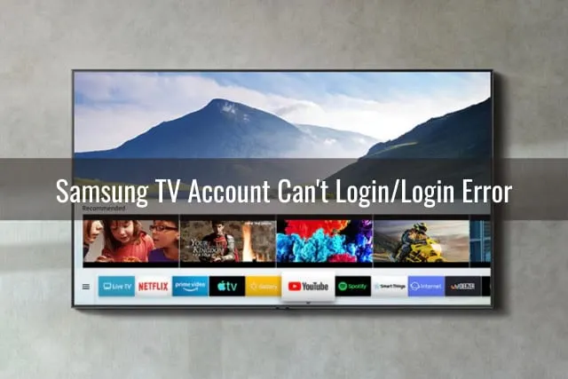Flatscreen tv placed on the wall