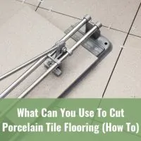 Cutting the white tiles