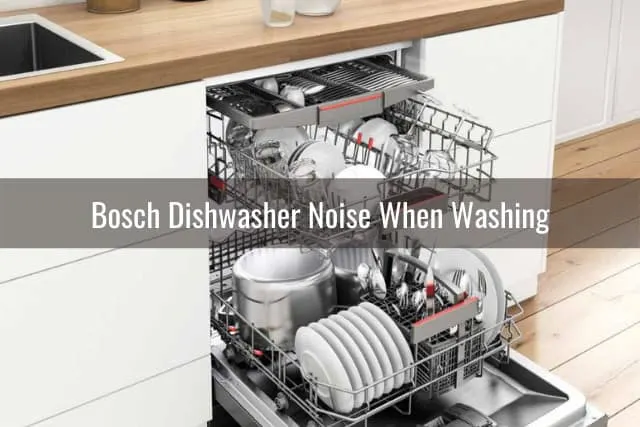 Modern dishwasher in the kitchen