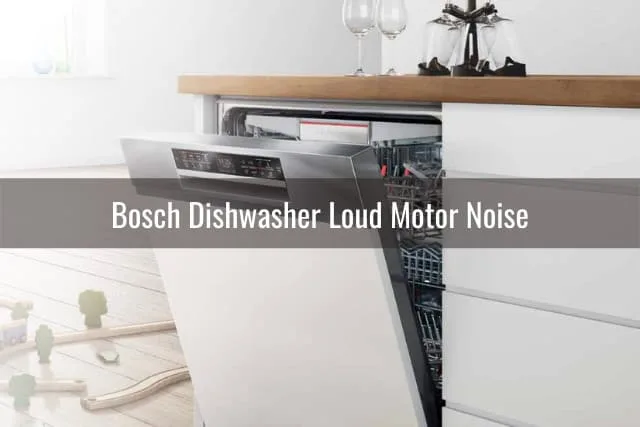 Modern dishwasher in the kitchen