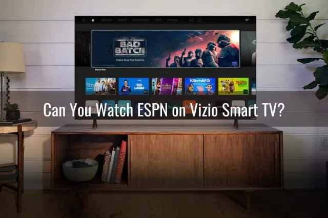 Flatscreen tv in the living room