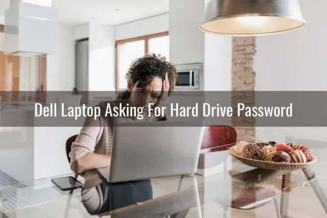 Frustrated woman looking at her laptop